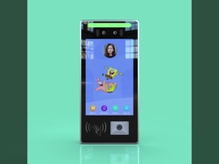 JP1812 8 بوصات التعرف على الوجه على الحائط قارئ رمز QR جهاز التحكم في الوصول أمن محسن