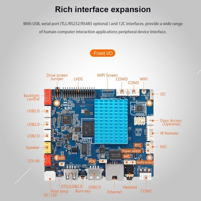 شراء H-A133L Smart HMI Motherboard ما يصل إلى 5 منافذ USB 9 ~ 15 فولت طاقة متواصلة عالية الجهد التصنيع عبر الإنترنت