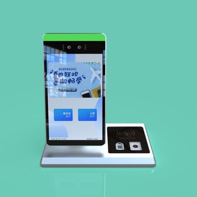 يشتري وحدة المعالجة المركزية i3/i5/i7 محطة التعرف على الوجه 8 بوصة نافذة 10 نظام بطاقة الضرب R/L 178 درجة التصنيع عبر الإنترنت