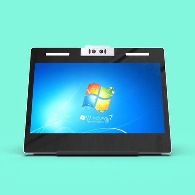 شراء JP1802 تسجيل الزائرين بشاشة مزدوجة آلة في واحد 18.5 + 15.6 بوصة يدعم Wi-Fi واتصالات الشبكة السلكية التصنيع عبر الإنترنت
