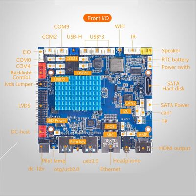 شراء H-3568 اللوحة الأم الذكية HMI مالي-G52 2EE دعم 1Tops قوة الحوسبة التصنيع عبر الإنترنت