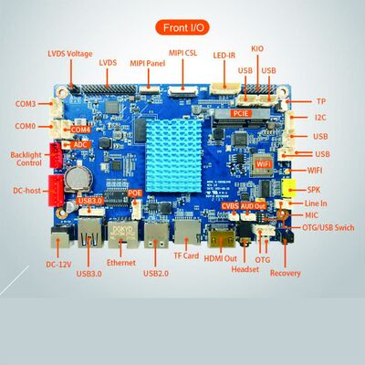 K-A311D لوحة أم ذكية لإنترنت الأشياء مع طاقة حاسوبية 5T 4GB من ذاكرة الوصول العشوائي و 128GB من التخزين