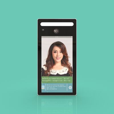 JP171 7 بوصات شاشة عمودية كاميرة ديناميكية عريضة أحادية العين مع جهاز تحريك البطاقات