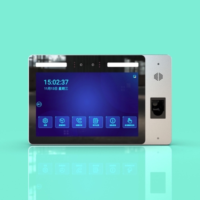JP1110 أفقي الجدار المثبتة على الوريد الأصابع والتعرف على الوجه 10.1 بوصة المجهر الحيوي الوجه محطة التحكم في الوصول