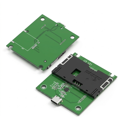 قارئ بطاقات ذكية USB Type-C ISO7816 EMV Level1 PC/SC قارئ بطاقات CPU T0 T1 Protocol