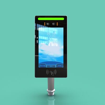 التحكم في الوصول للتعرف على الوجه مقاس 8 بوصات مع RFID للباب الدوار