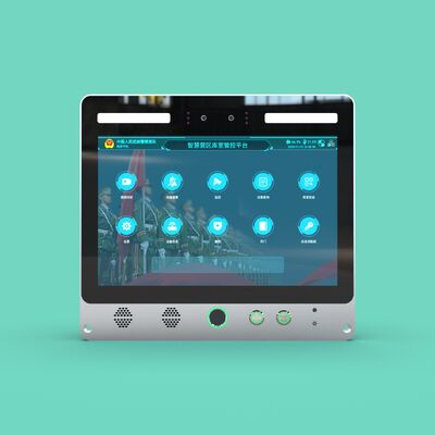 محطة التعرف على عروق الأصابع على الجدار مع المصادقة متعددة العوامل
